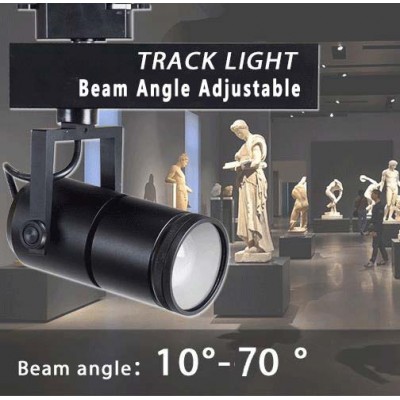 commercial lighting adjustable beam angle 15w 25w led track