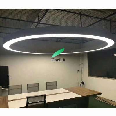 Factory price LED circular ring pendant light with flicker free drivers